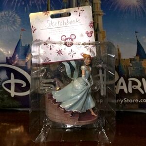 Disney Parks Cinderella Fairytale moments lost glass slipper ornament New